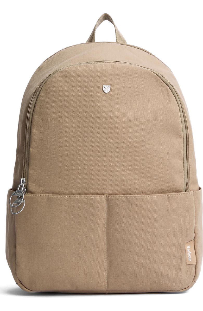Barbour Cascade City Cotton Twill Backpack, Main, color,