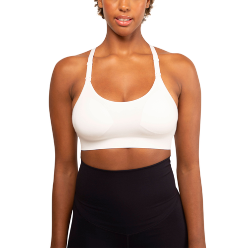 Modern Eternity Maternity Chelsea Nursing Bra Racer Back in Eggshell  product