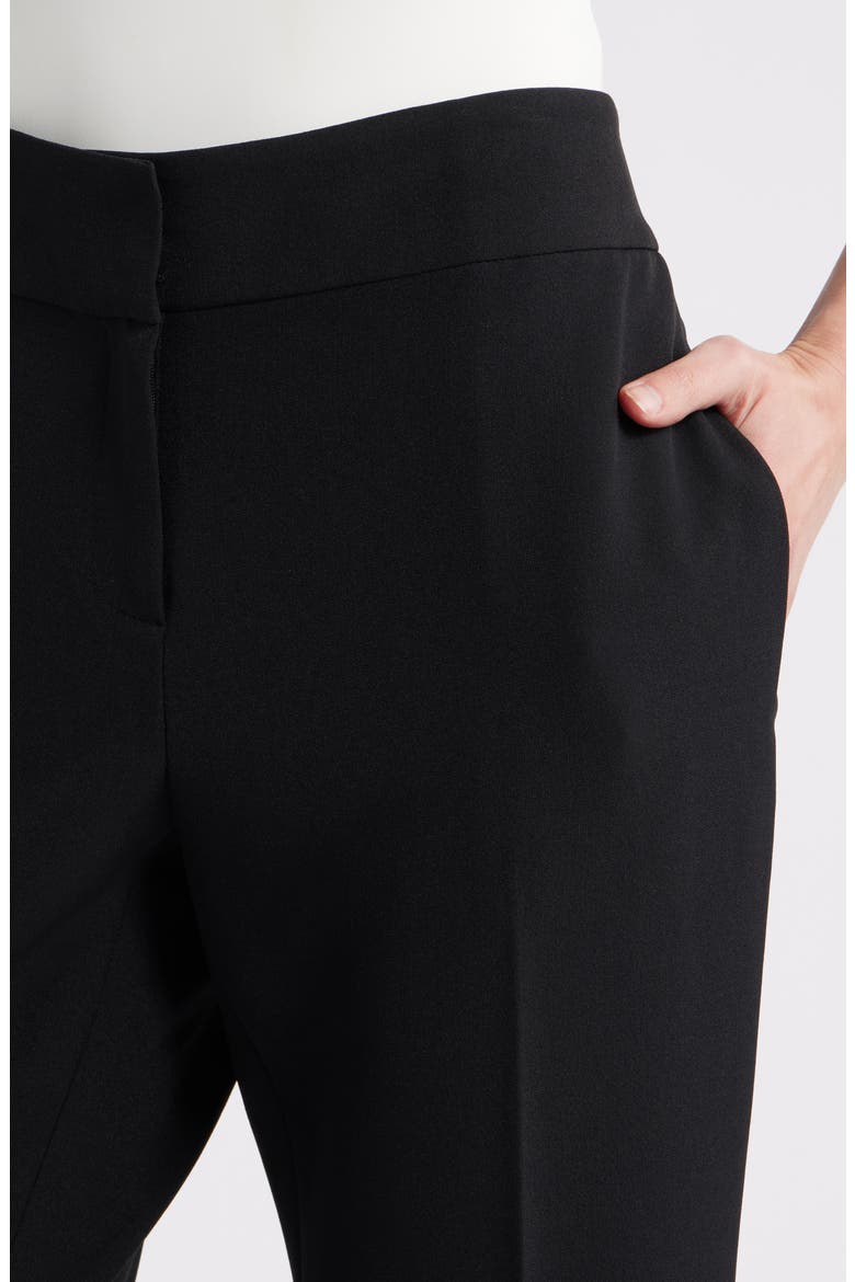 Ava Straight Leg Pants, Alternate, color, BLACK
