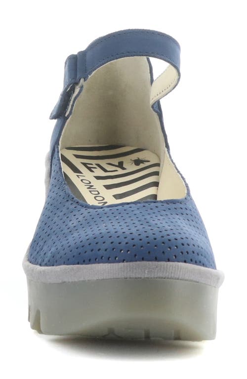 FLY LONDON FLY LONDON BAWA PLATFORM WEDGE PUMP 
