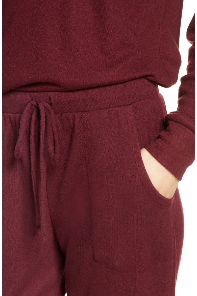 Mina the Runner Lounge Pants, Alternate, color, PORT