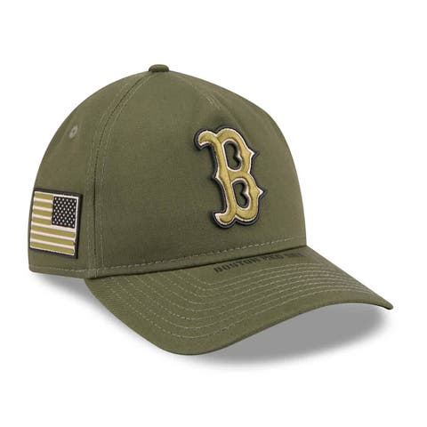 Men's New Era  Olive Boston Red Sox 2026 Armed Forces Day 9TWENTY Adjustable Hat