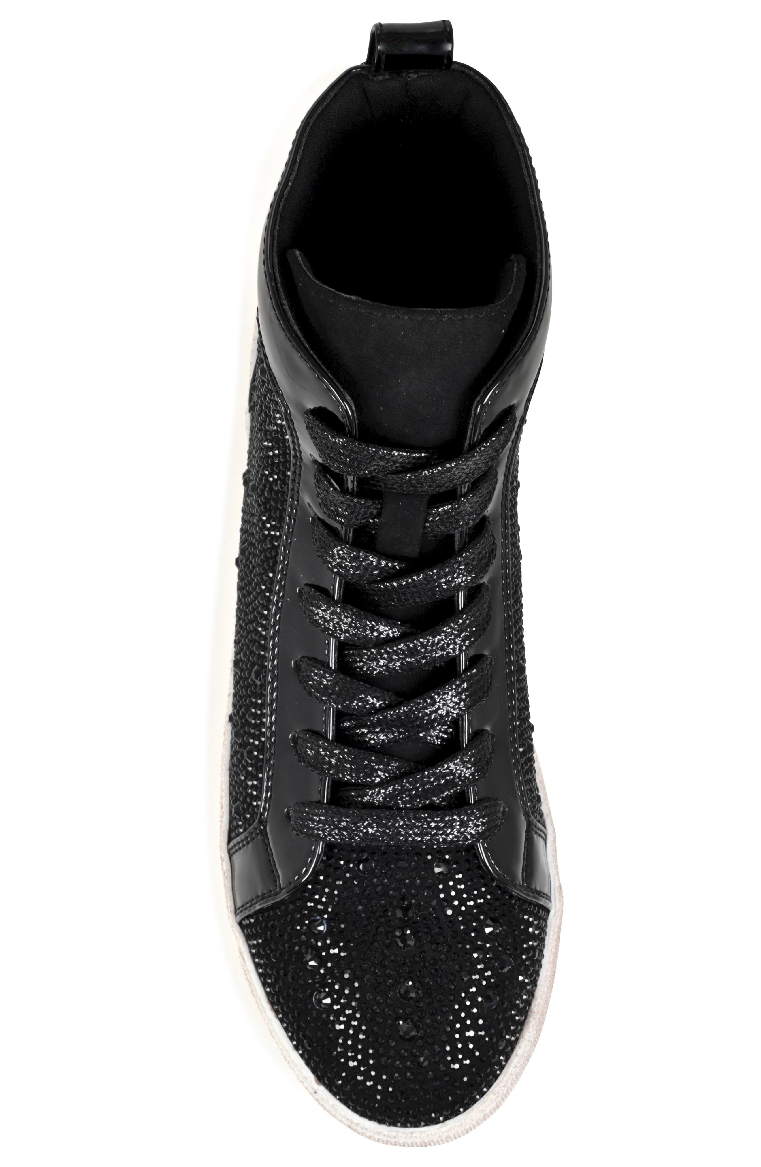 NINETY UNION Foxy High Top Sneaker, Alternate, color, Black