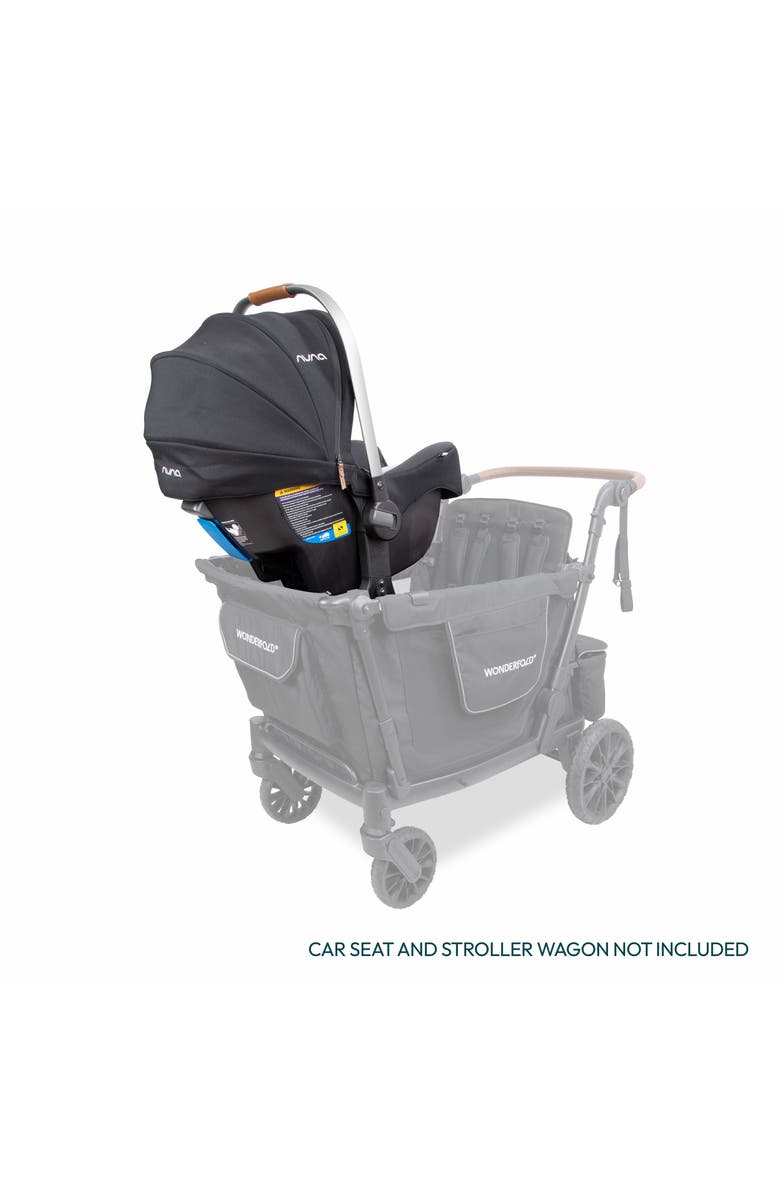 WonderFold L4 Series Car Seat Adapter, Alternate, color, Black