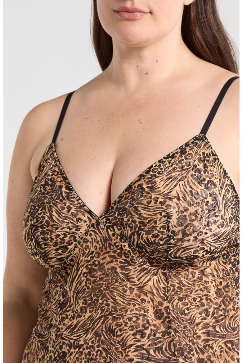 Signature Script Slip, Alternate, color, CARAMEL BEIGE SAVAGE INSTINCTS