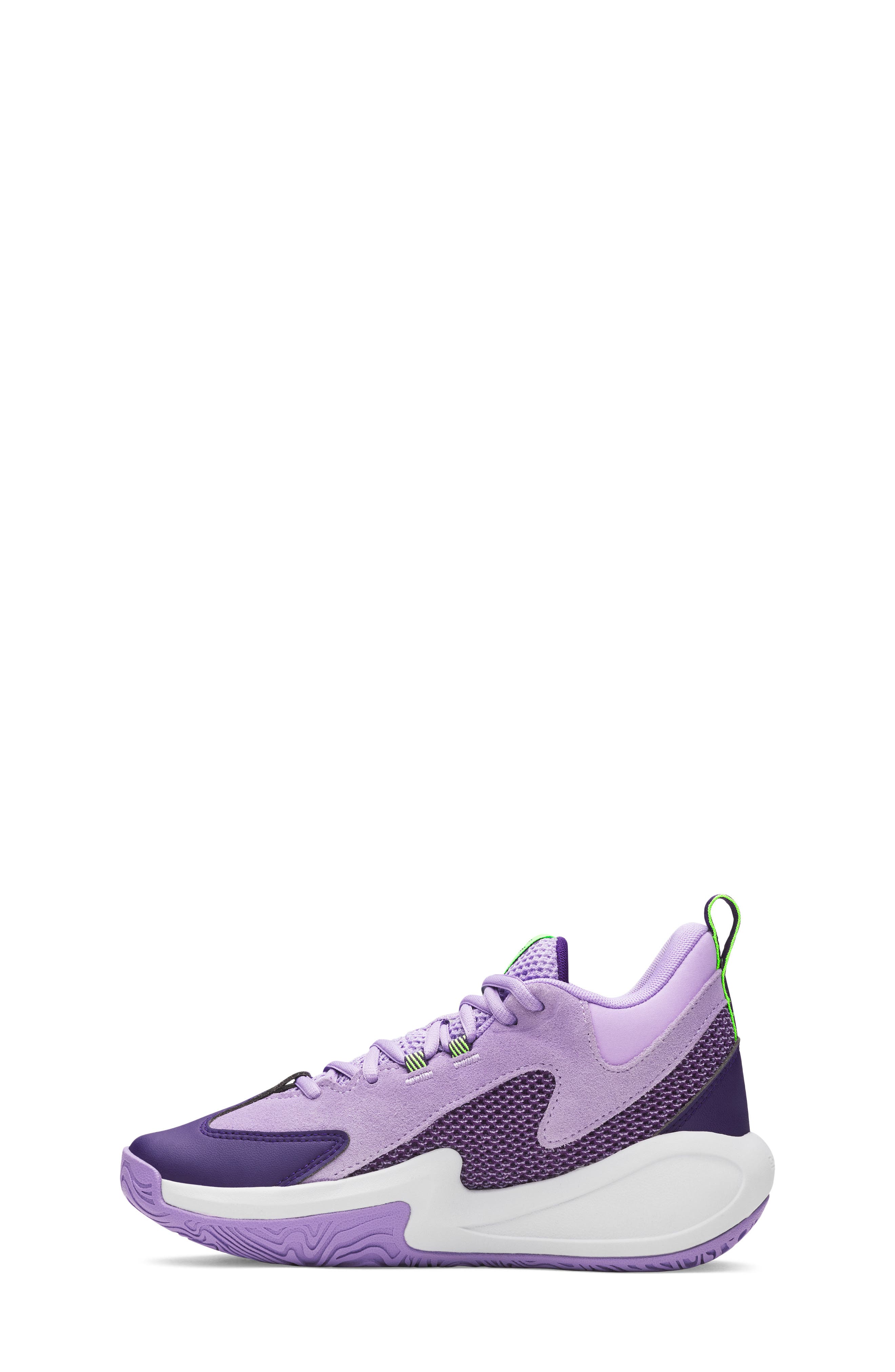 Kids' Curry Sneaker, Alternate, color, TRANSPARENT