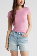 BP. Stretch Cotton Blend Baby Tee
