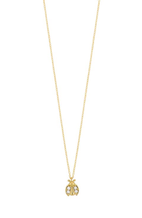 Icon Diamond Bug Pendant Necklace (Nordstrom Exclusive)