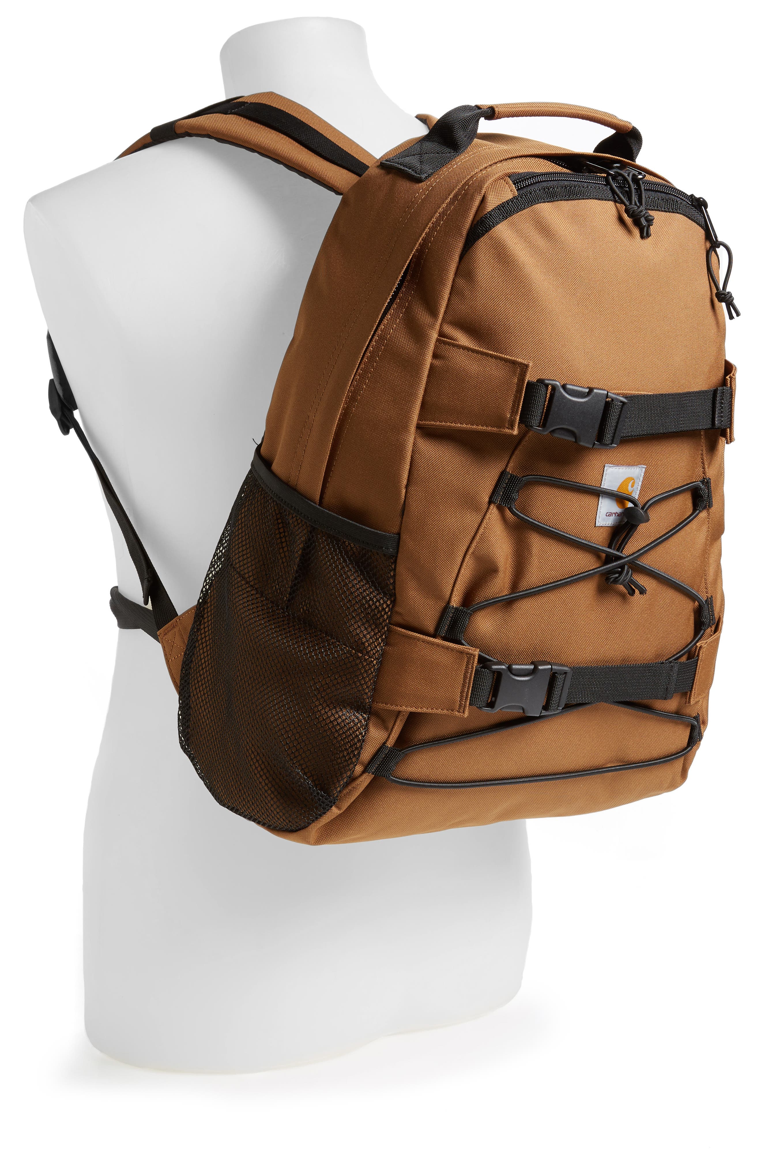 Carhartt Kickflip Backpack, Alternate, color, HAMILTON BROWN