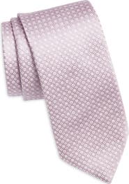 BOSS Grid Silk Blend Tie