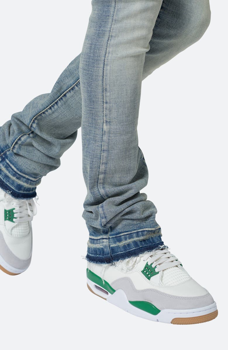 mnml X514 Stacked Skinny Jeans, Alternate, color, Medium Blue