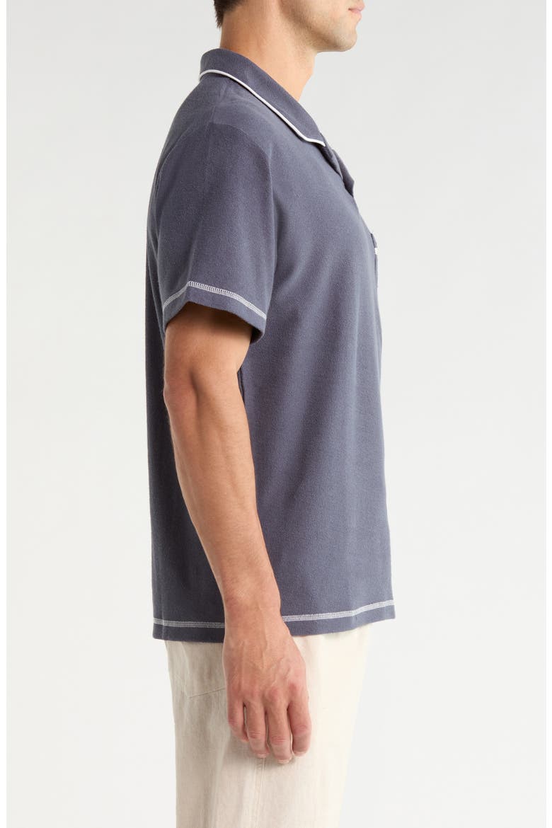 Ladder Vintage Terry Polo, Alternate, color, VINTAGE NAVY