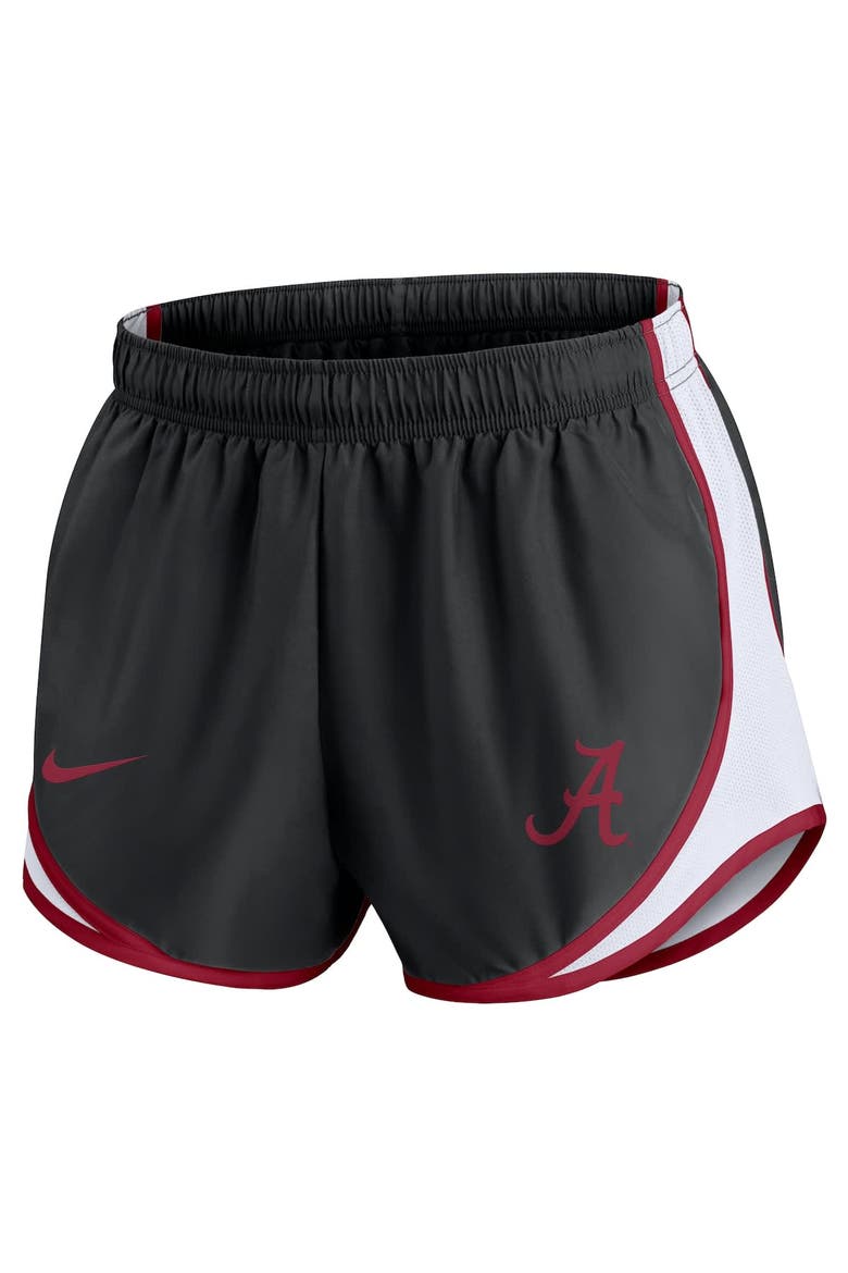 Women's Nike Black Alabama Crimson Tide Spring Break Tempo Performance Shorts, Alternate, color, Black