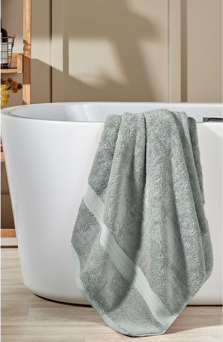 CHRISTY Renaissance Classic 100% Egyptian Cotton 8 Piece Towel Set, Alternate, color, Dove Gray