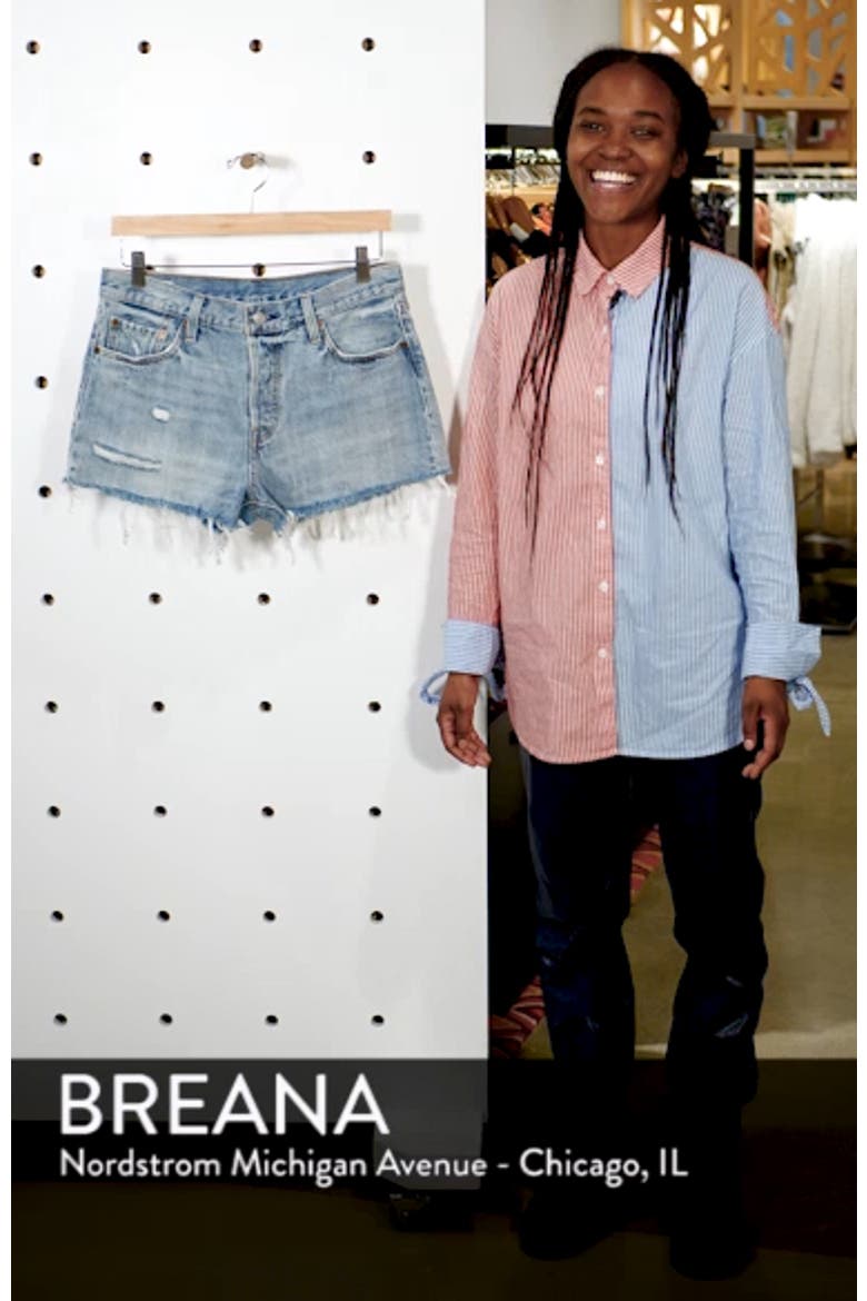 Levi's® '501®' Cutoff Denim Shorts video