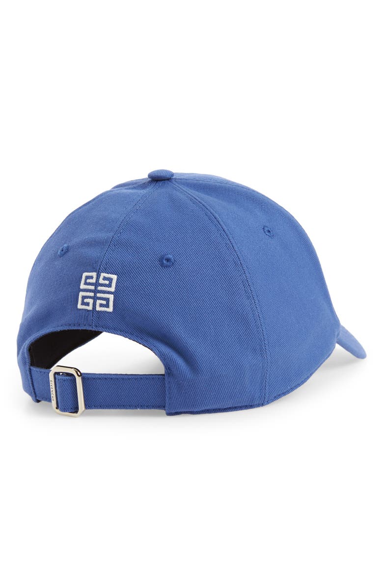 Givenchy 4G Embroidered Twill Baseball Cap, Alternate, color, 