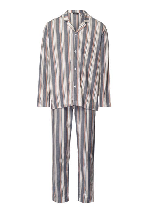 Cozy Comfort Cotton Flannel Button Front Pajama Set