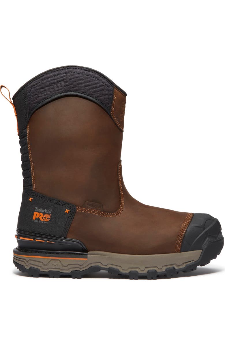 Timberland Boondock Ultralight Pull-On Composite Waterproof Work Boot, Alternate, color,