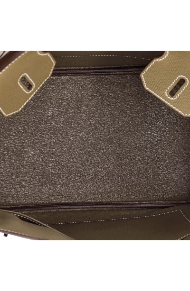 Pre-Owned Hermes Birkin Handbag Grey Epsom with Palladium Hardware 30, Alternate, color,