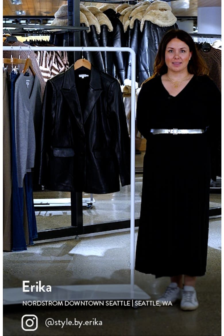 Better Than Leather Faux Leather Blazer video