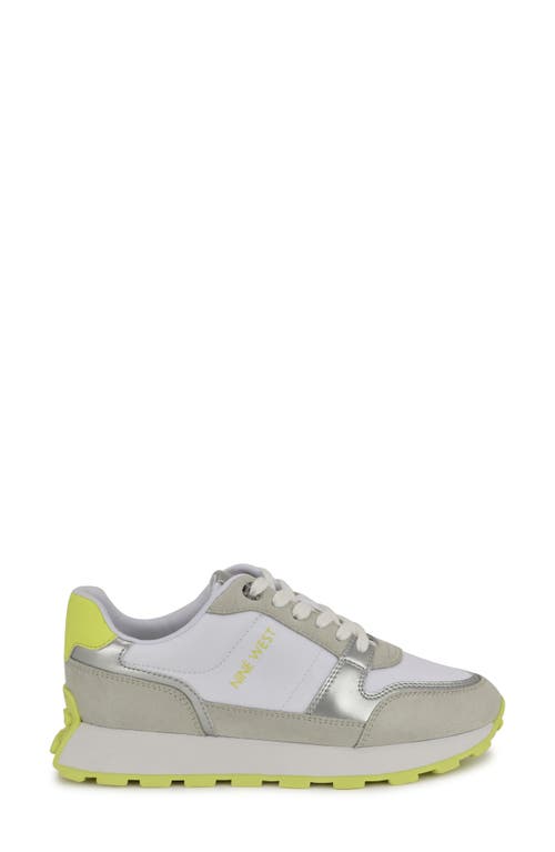 Nine West Kalah Sneaker In Light Gray