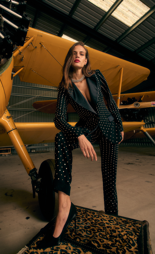 Temperley London Alexandrea Jacket In Black