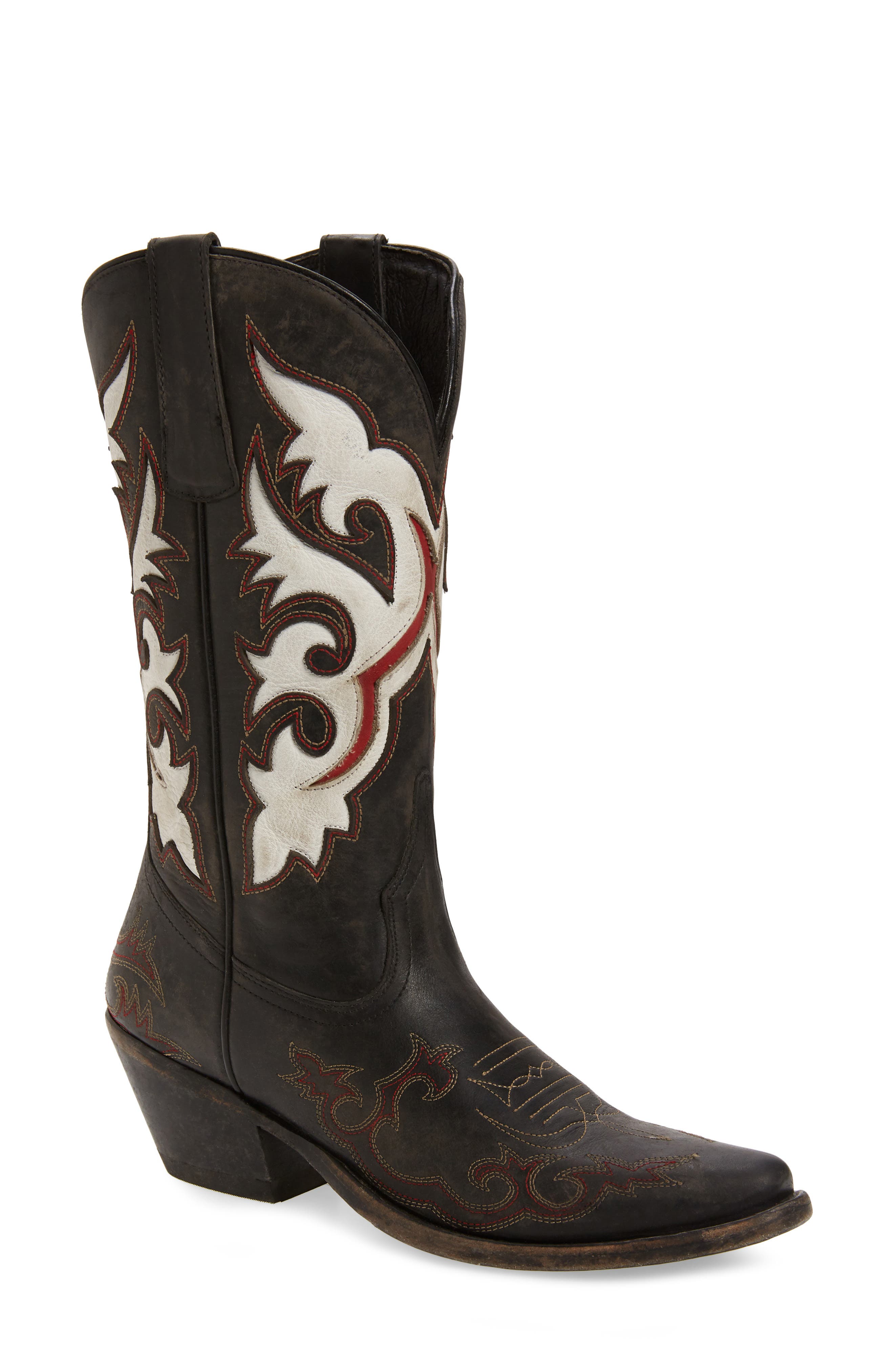 Matisse Stampede Cowboy Boot, Main, color, 