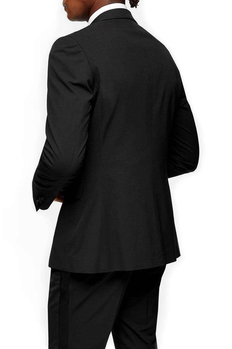 Skinny Tux Jacket, Alternate, color, BLACK