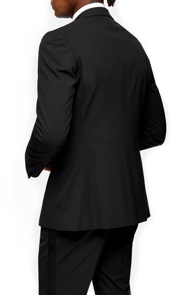 Topman Skinny Tux Jacket, Alternate, color, 