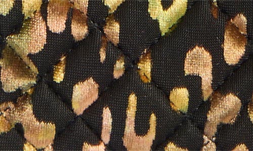 Kurt Geiger London Leopard Print Velvet Mini Brixton Crossbody Bag In Multi