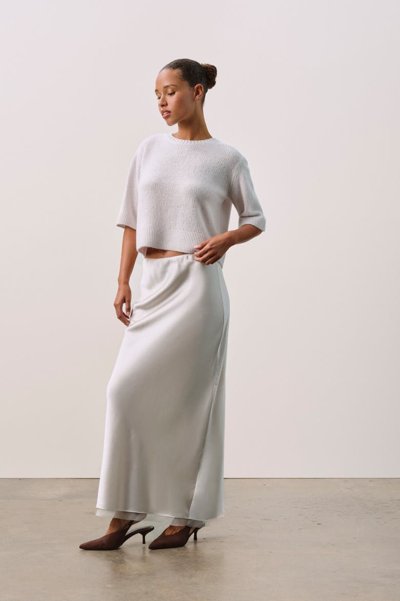 ATALLAH CASHMERE TEE, Alternate, color, Marble