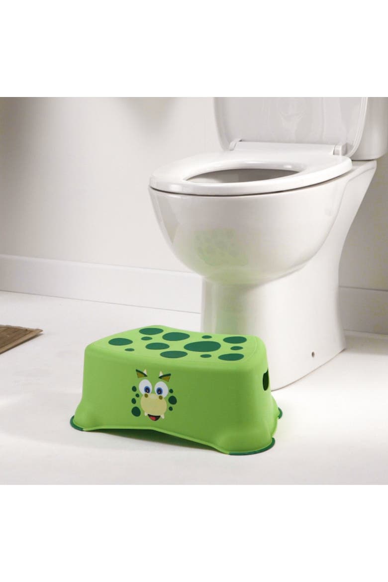 My Little Step Stool, Alternate, color, Dinosaur