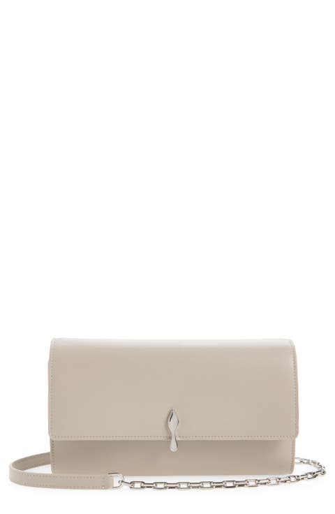 Bettina Leather Wallet on a Chain
