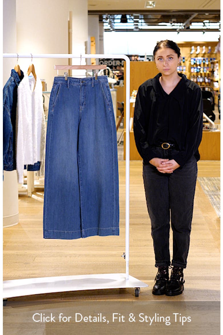 High Waist Super Wide Leg Jeans video