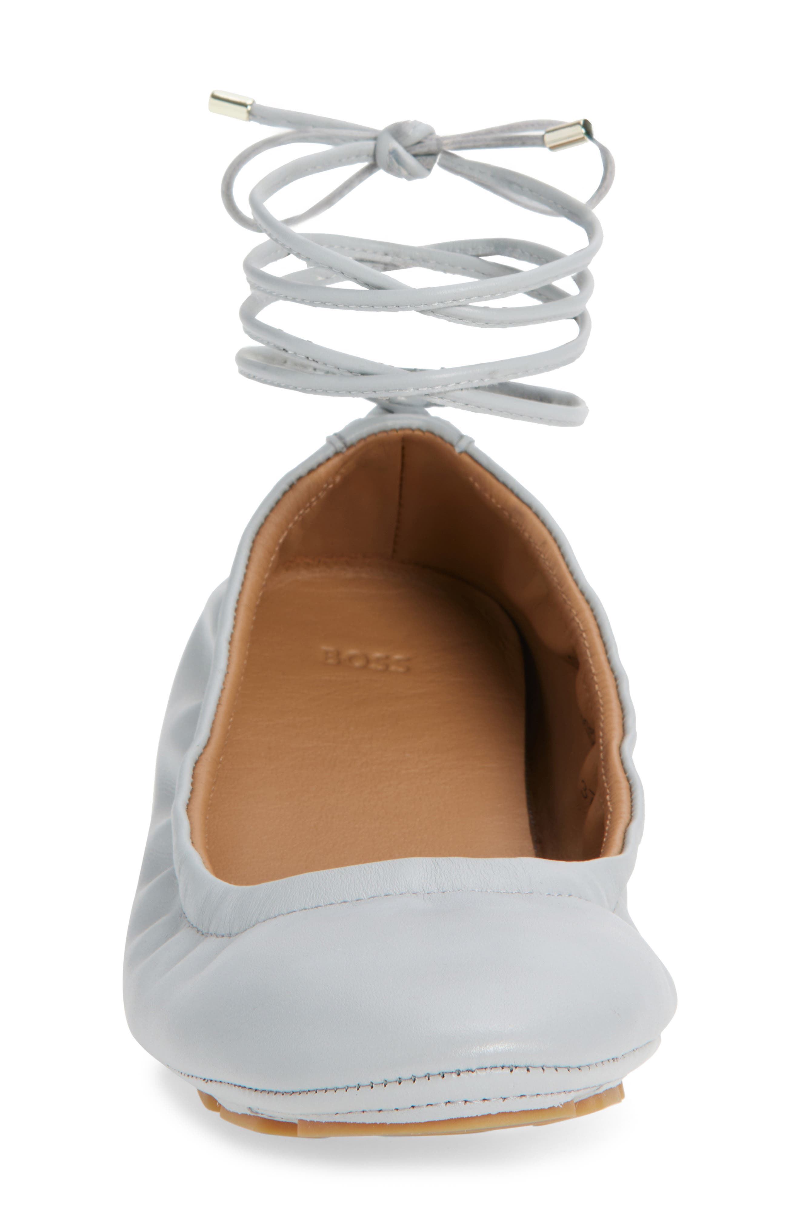 Roxanne Ballerina Flat, Alternate, color, LIGHT/ PASTEL GREY