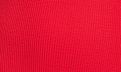 Bleu Rod Beattie Rod Beattie Ladder One-piece Swimsuit In Red