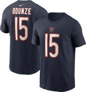 Nike Men's Nike Rome Odunze Navy Chicago Bears 2024 NFL Draft First Round Pick Name & Number T-Shirt