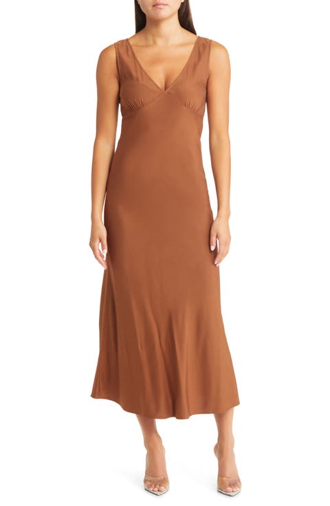 Beja Empire Waist Sleeveless Dress