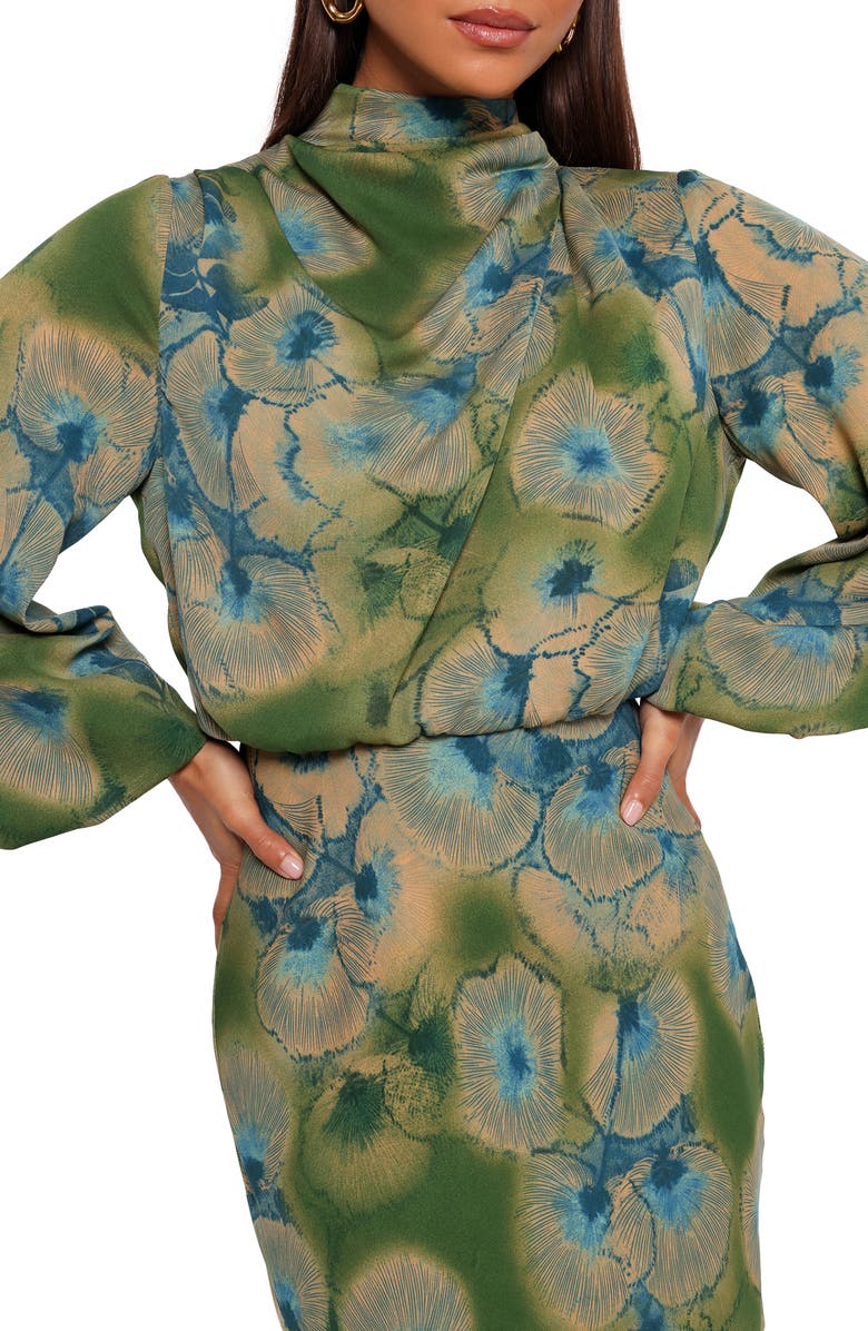 Petal & Pup Perrie Long Sleeve Dress, Alternate, color, 