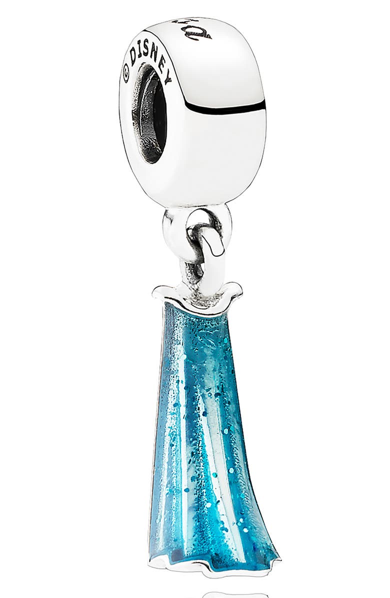 PANDORA Disney Elsa's Dress Dangle Charm, Alternate, color, 