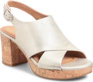 Söfft Liv Slingback Platform Sandal
