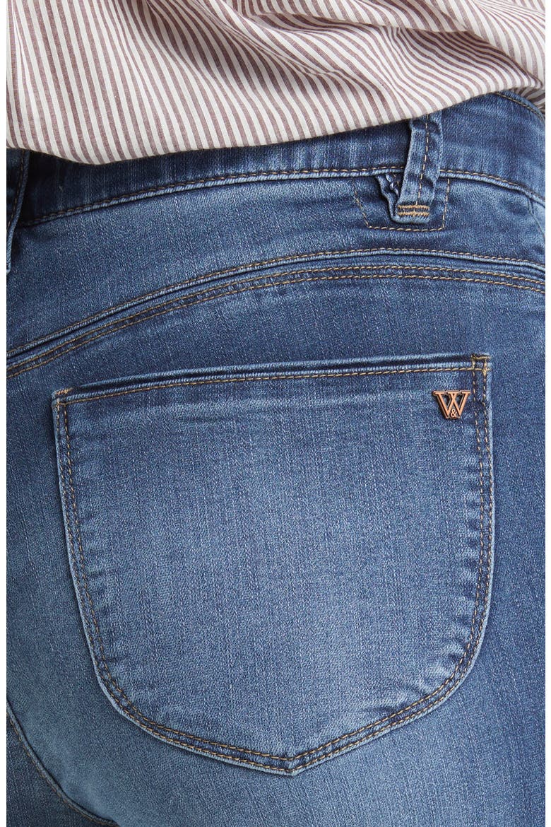 'Ab'Solution Straight Leg Jeans (Nordstrom Exclusive), Alternate, color, BLUE