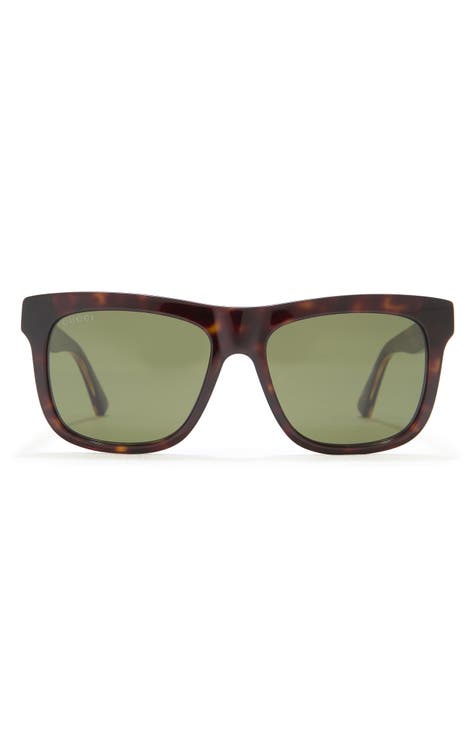 54mm Square Sunglasses