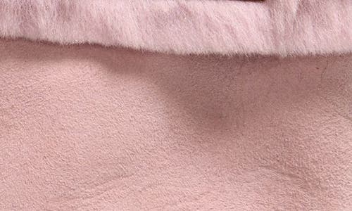 Ugg ® Genuine Shearling Turn Cuff Gloves In Pink