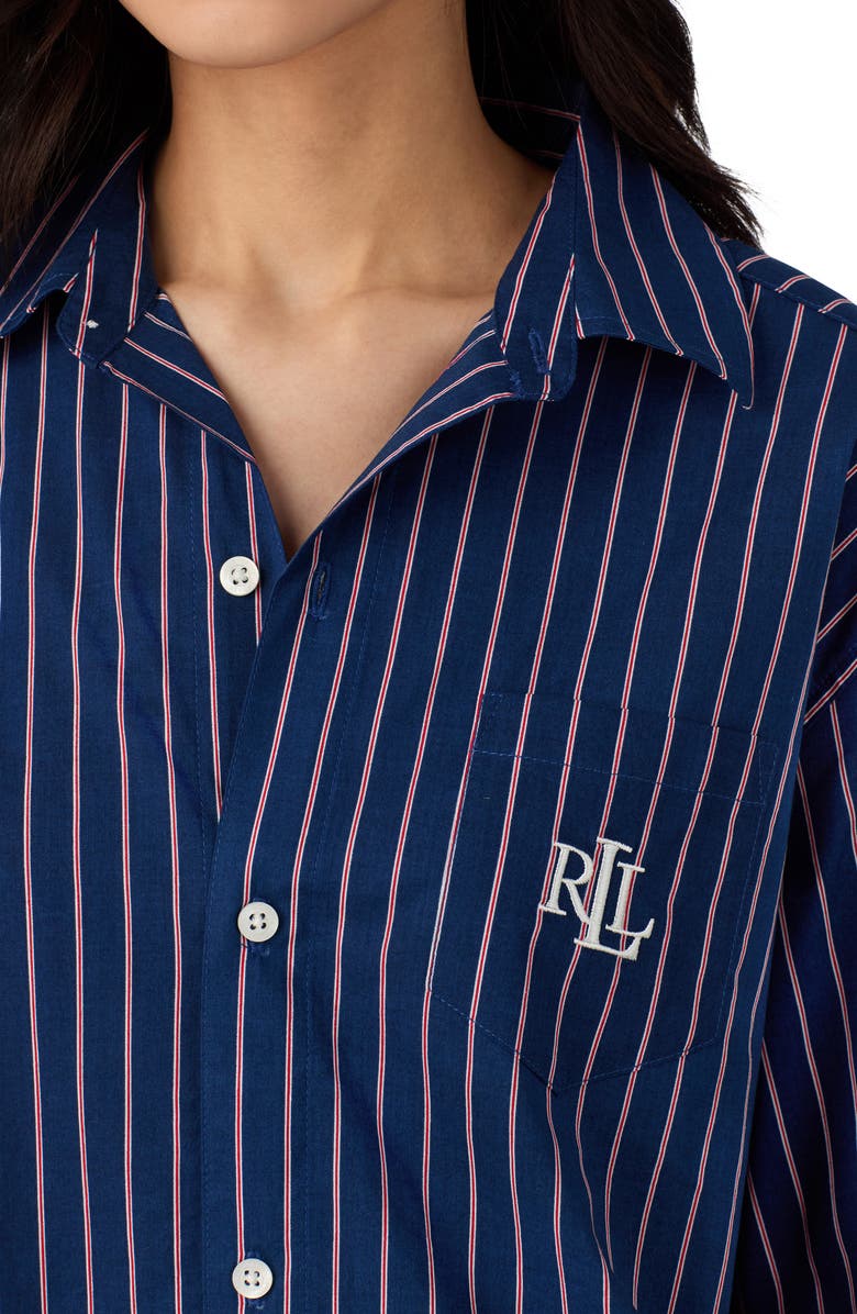Lauren Ralph Lauren Monogram Nightshirt, Alternate, color, 