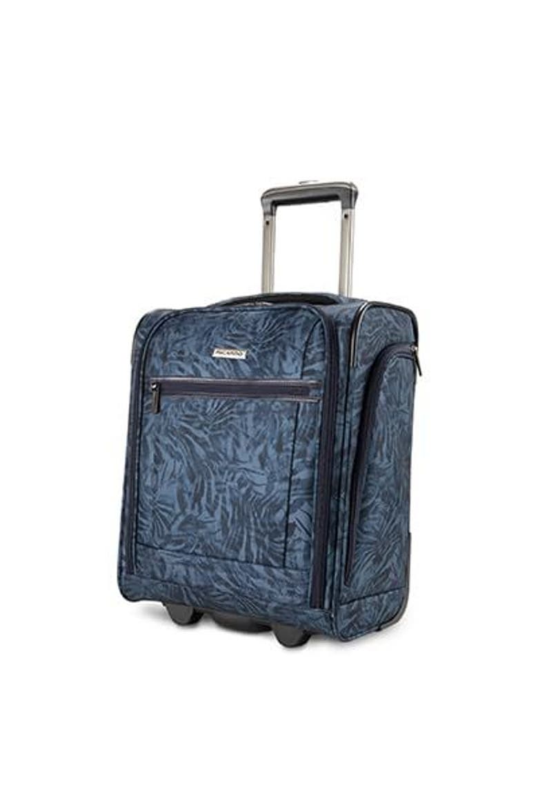 Avalon 28L Under the Seat Carry On Luggage Sustainable Travel Bag, Main, color, Serengeti Night