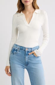 Madewell Johnny Collar Sweater