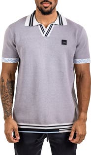 Maceoo Ascension Tipped Knit Polo