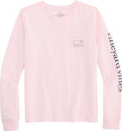vineyard vines Kids' Vintage Whale Long Sleeve Graphic T-Shirt