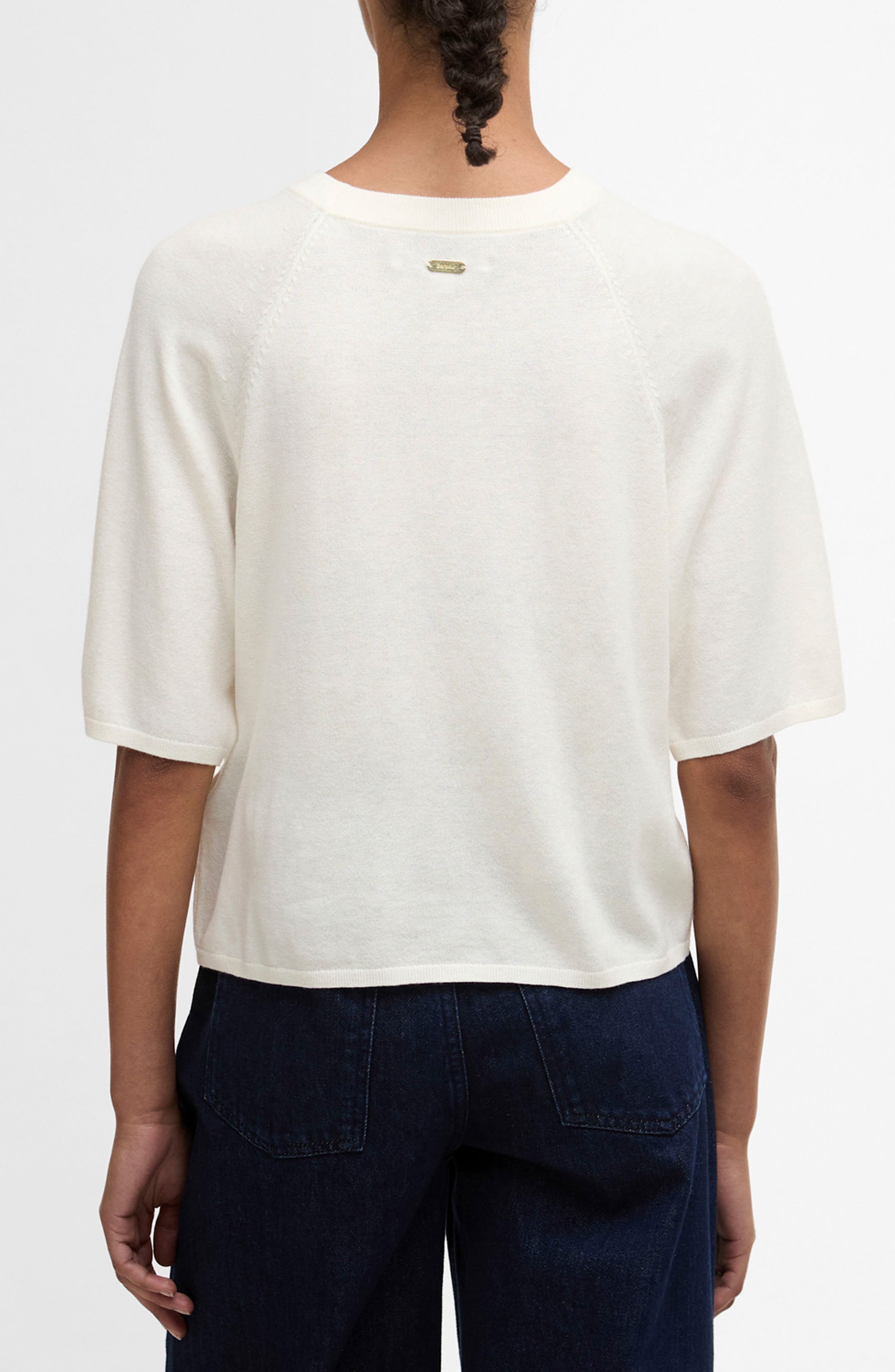 Camille Merino Wool & Cotton Sweater - image 2